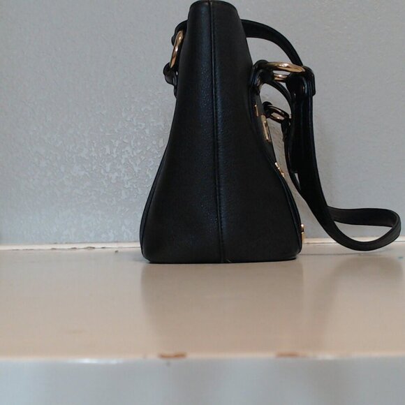 MCM Shouler Tote with Gold Accents in EUC - Picture 3 of 8